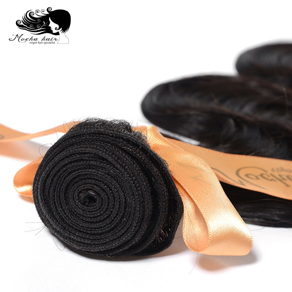 MOCHA Hair10A Brazilian Virgin Hair Body Wave 3 Bundles10"-26"100% Unprocessed Human Hair Extension Natural Color Free Shipping