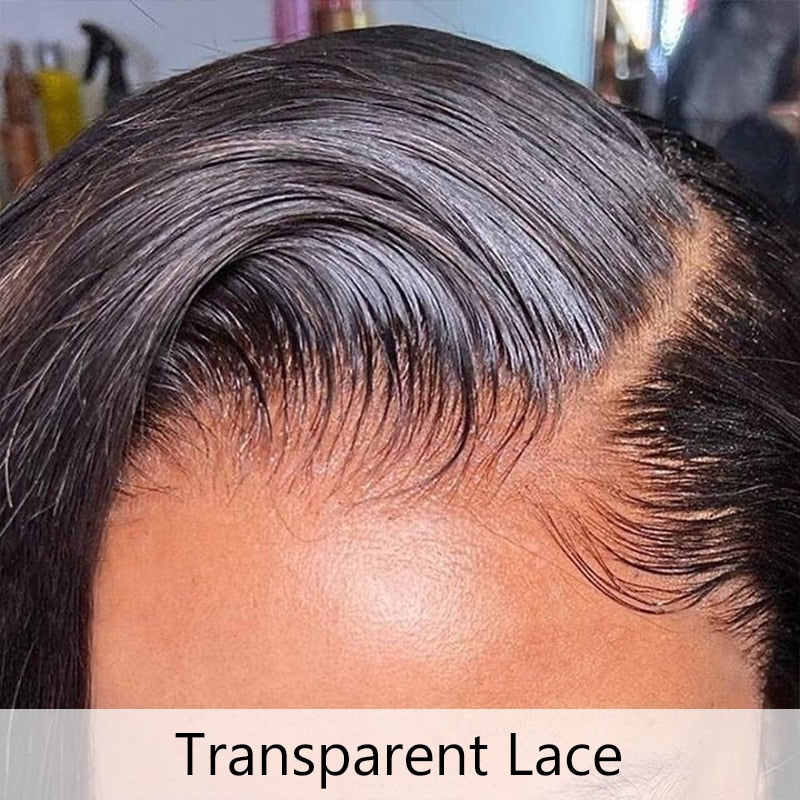 Gabrielle Transparent Lace Frontal Brazilian Straight 13x4 HD Lace Frontal Closure Human Hair 4x4 Brown Lace Closure