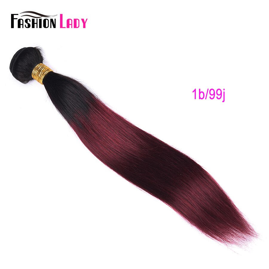 Ombre Bundles Straight Human Hair Bundles T1b99j Fashion Lady Hair Extension Brazilian Bundles Ombre Human Hair Bundles Non-Remy