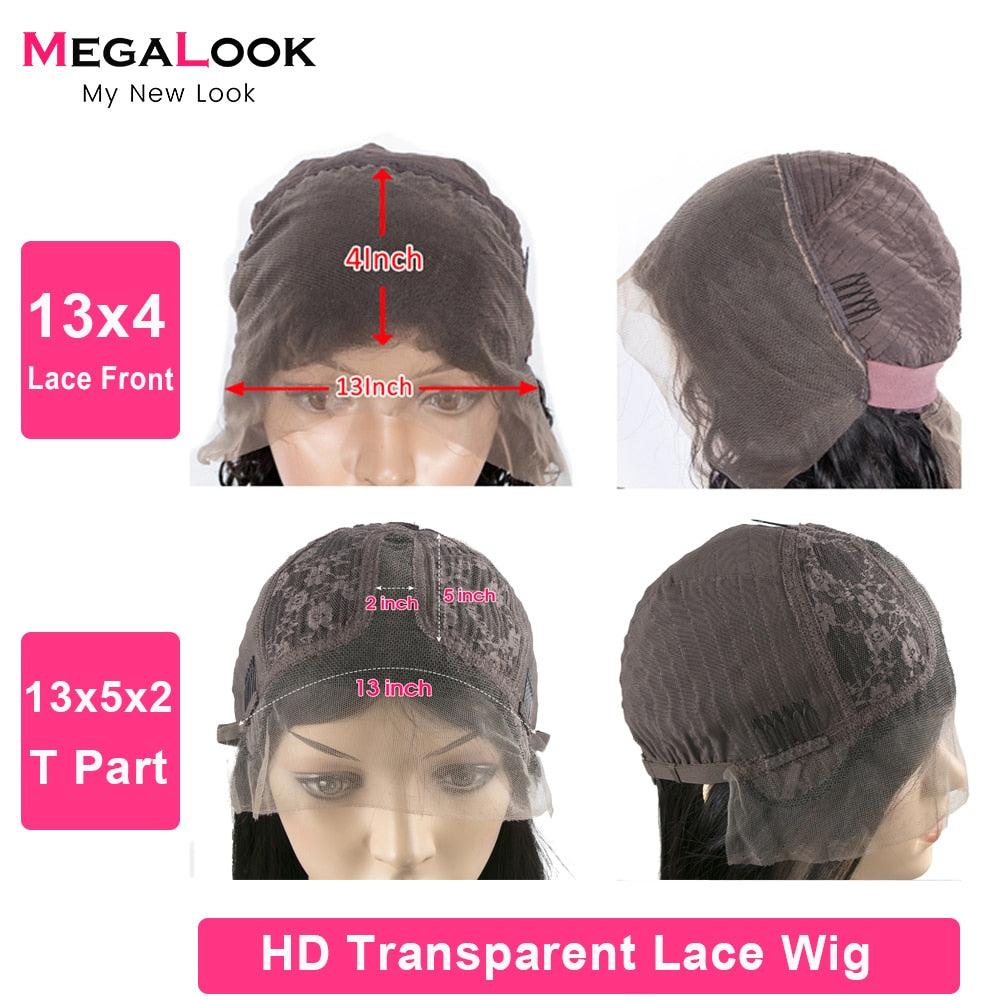 Lace Wig Short Bob Wig Pre Plucked Bone Straight Human Hair Wigs For Women Double Drawn Virgin Human Hair Wig Bob Lace Wigs