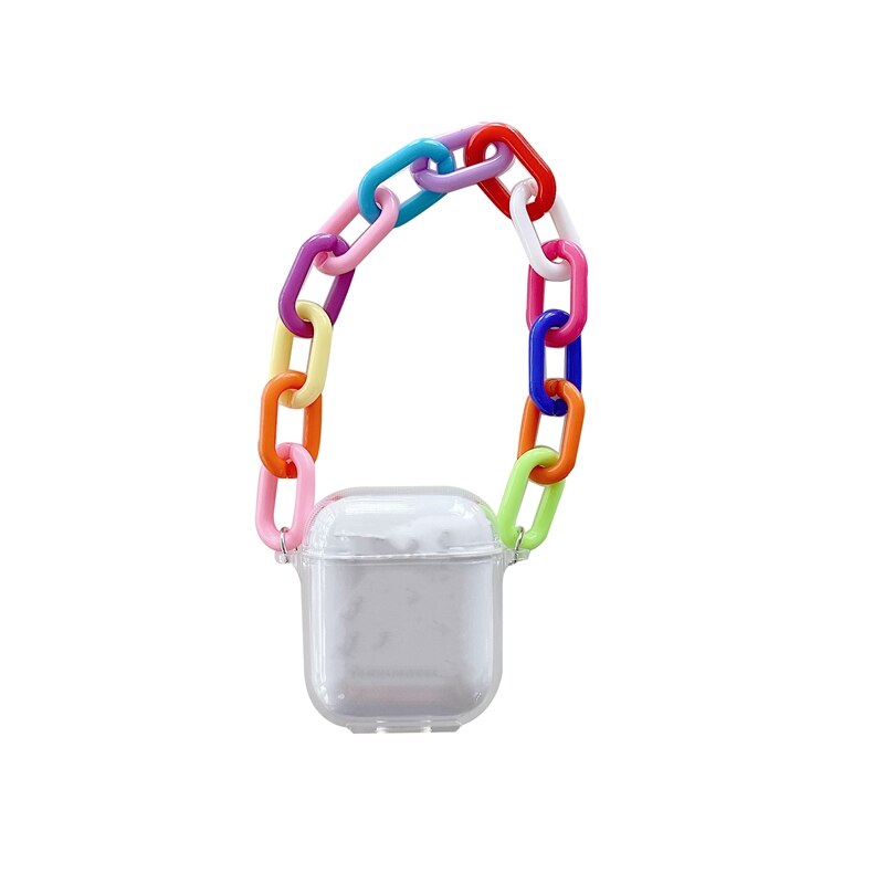 Rainbow acrylic bracelet Wireless Bluetooth Case For Apple