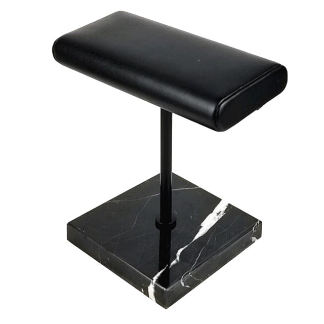 Marble and PU Leather Watch Holder Stand Watch Display Case