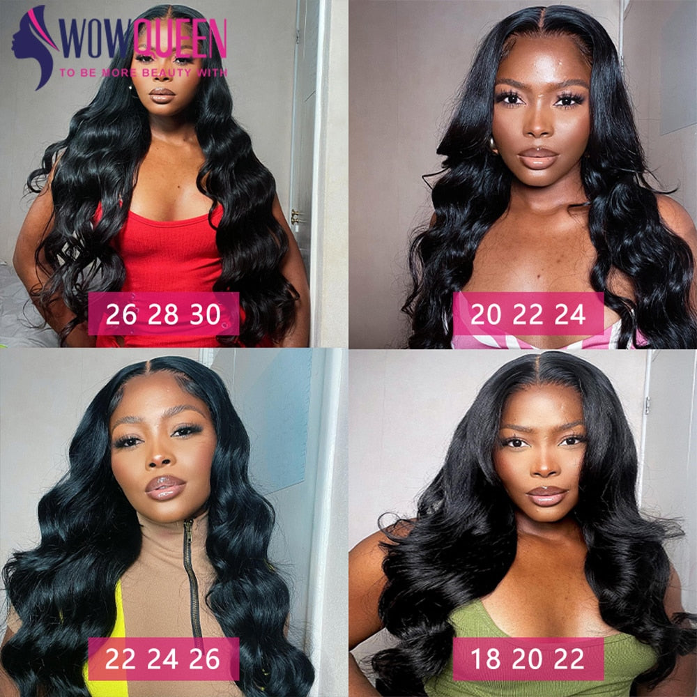 30 32 Inch Body Wave Bundles Human Hair Bundles Remy Hair Extensions Braizlian Hair Weave Bundles WowQueen Cheap Hair Bundles