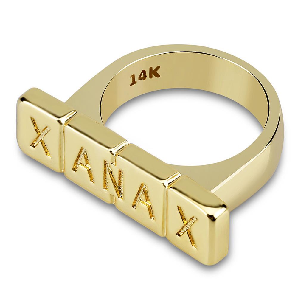 TOPGRILLZ Mens Rings High Quality Copper Gold Plated  Hip Hop Rock Rings Fashion Charm Jewelry For Gift Party