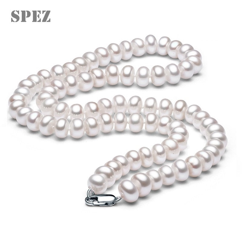 Natural Freshwater Pearl Necklace For Women Pretty Fashion Jewelry Gifts Vintage Korean Cute Gold Plated Choker Necklaces 2021