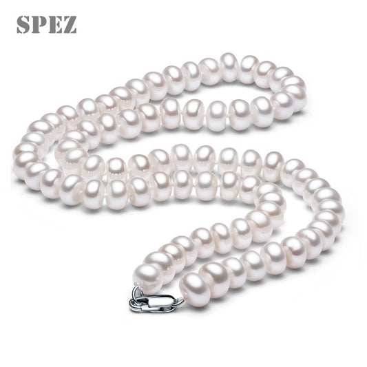 Natural Freshwater Pearl Necklace For Women Pretty Fashion Jewelry Gifts Vintage Korean Cute Gold Plated Choker Necklaces 2021