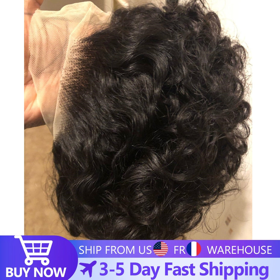 Pixie Cut Wig 99J Color Lace Wig Spring curl Short Bob Human Hair Wig For Women Natural Black Color Blonde Jarin Hair Cheap Wig