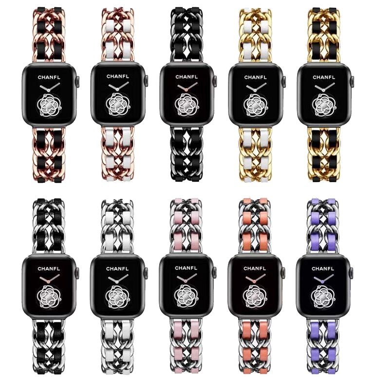 Stainless Steel Strap bands For Apple Watch 6, 5, 4, 3