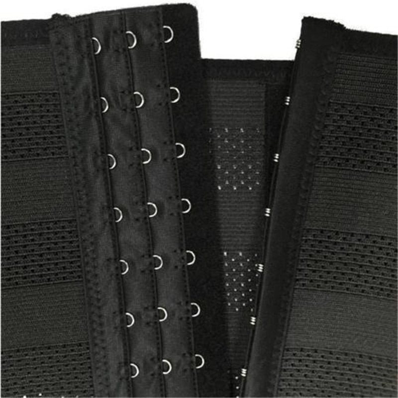 Women Latex Waist Trainer Body Shaper with Zipper