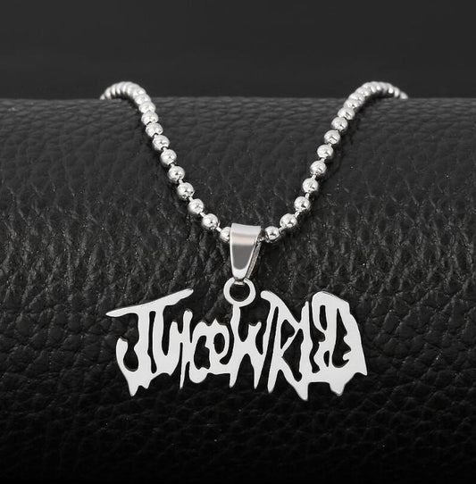 Hip Hop Rapper Letter Pendant Necklace